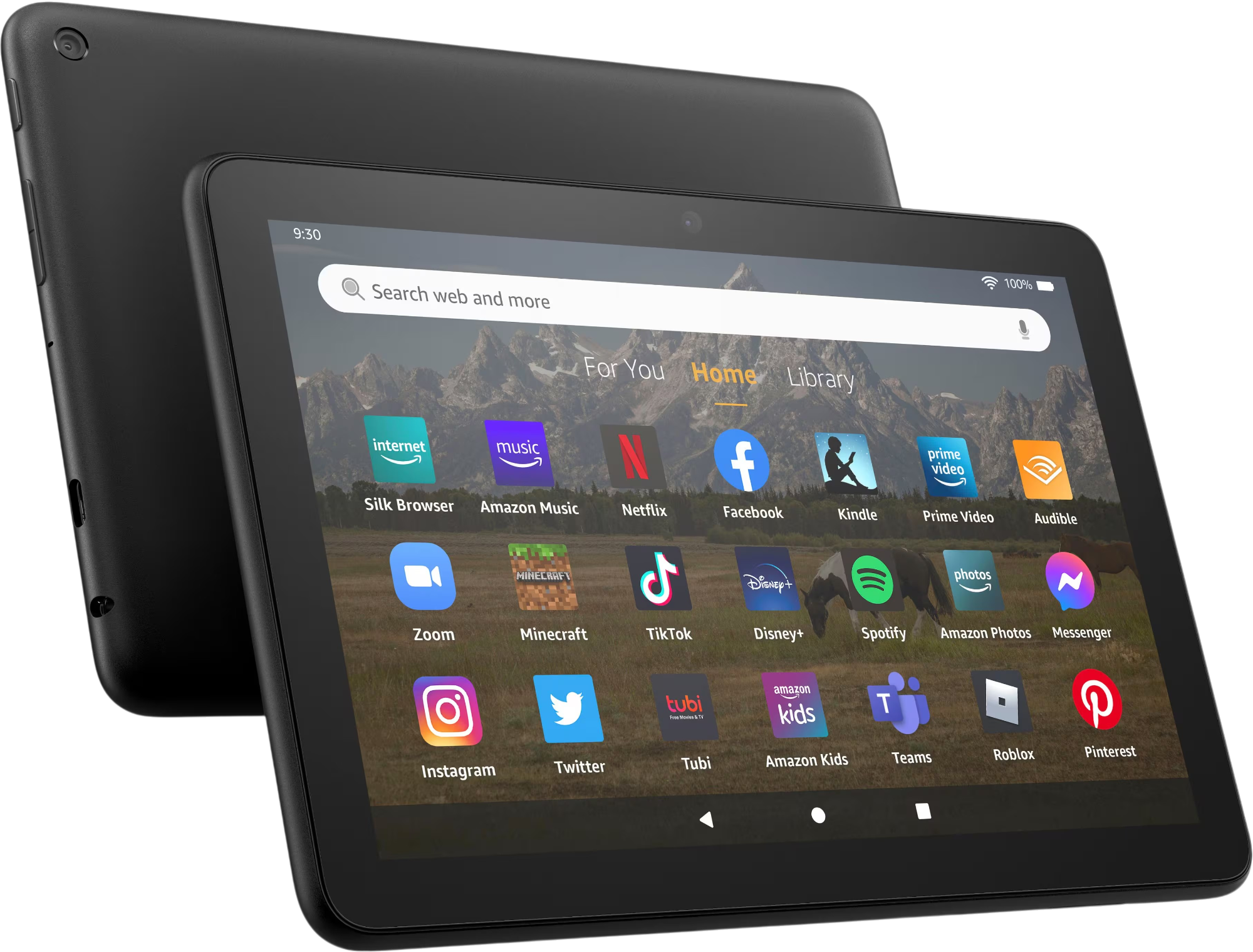 Fire HD 8 (2022) accessory bundle